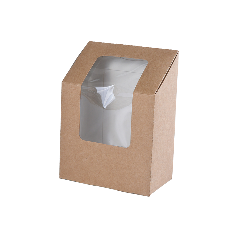 Kraft Tortilla Box cum Fenestra