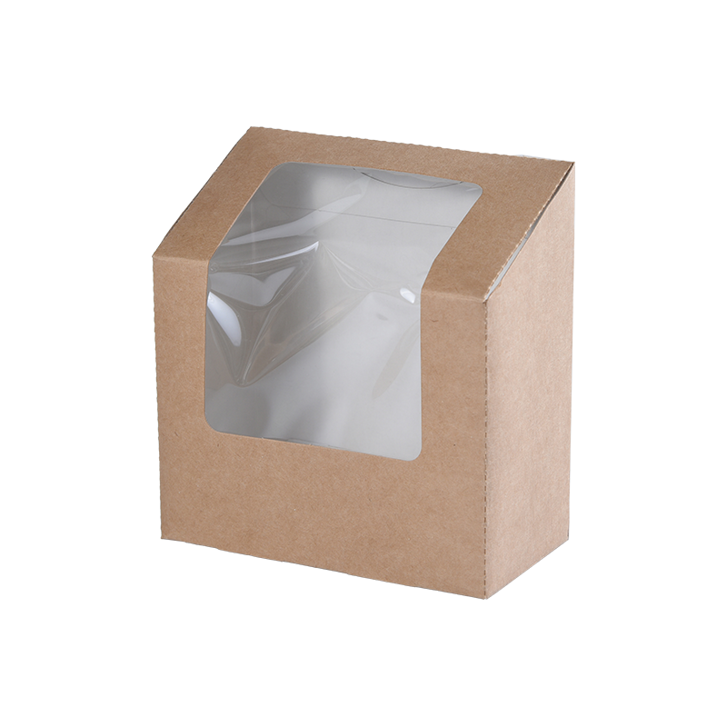 Kraft Tortilla Box cum Fenestra