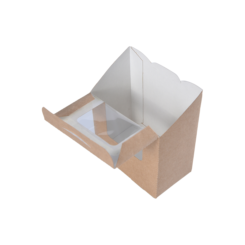 Kraft Tortilla Box cum Fenestra
