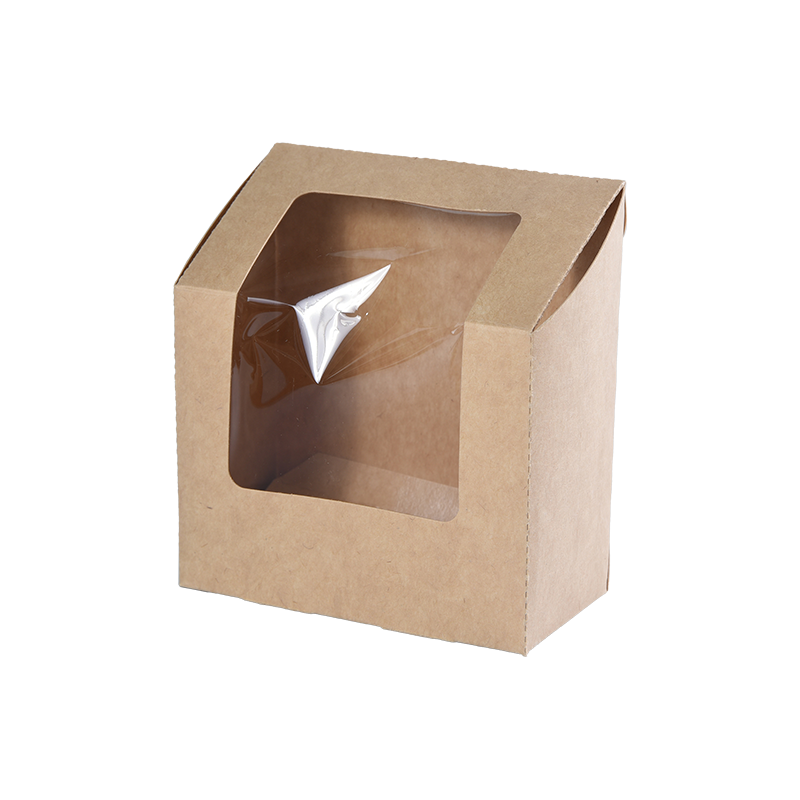 Kraft Tortilla Box cum Fenestra
