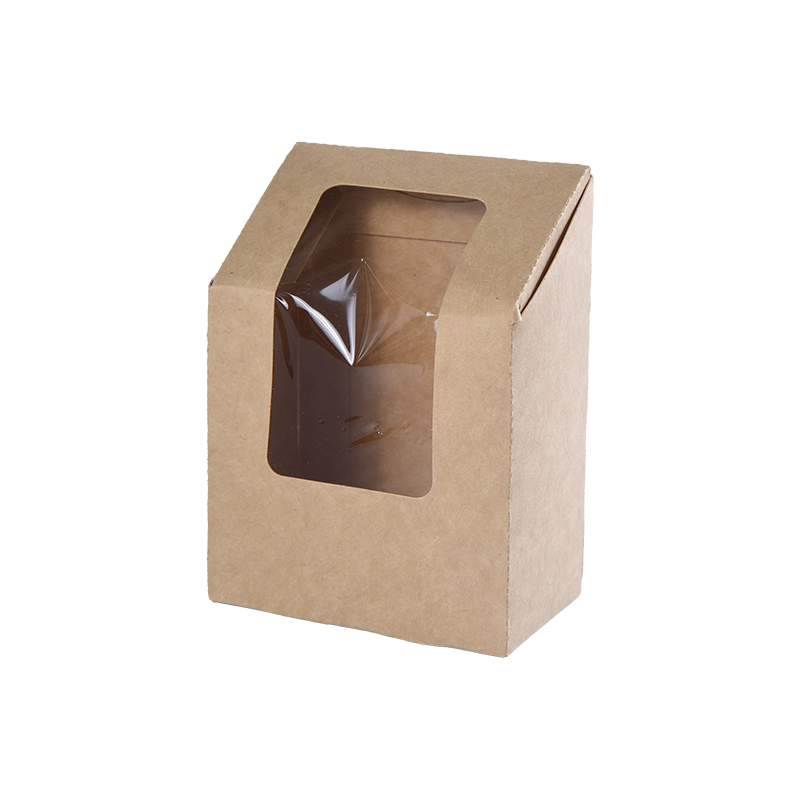 Kraft Tortilla Box cum Fenestra
