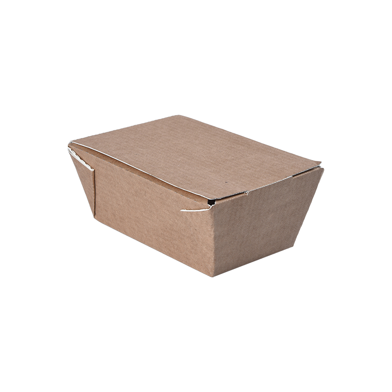 Corrugated Kraft Cardboard Prandium Pyxidas