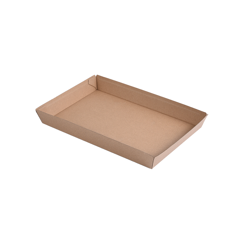 PROMPTU Rectangularibus chartaceis Corrugated Food Trays