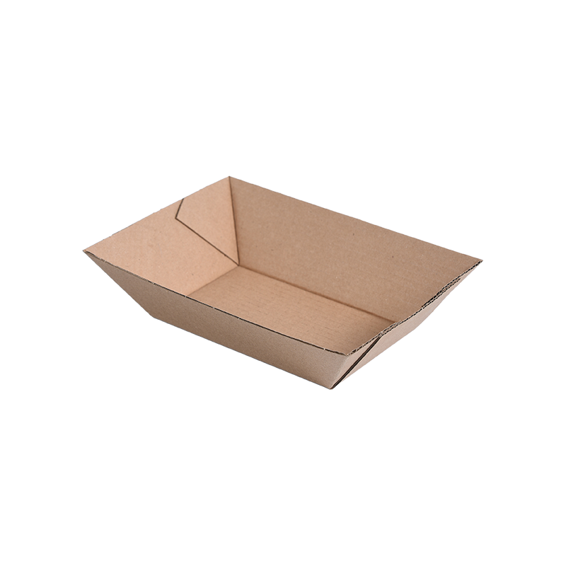 PROMPTU Rectangularibus chartaceis Corrugated Food Trays